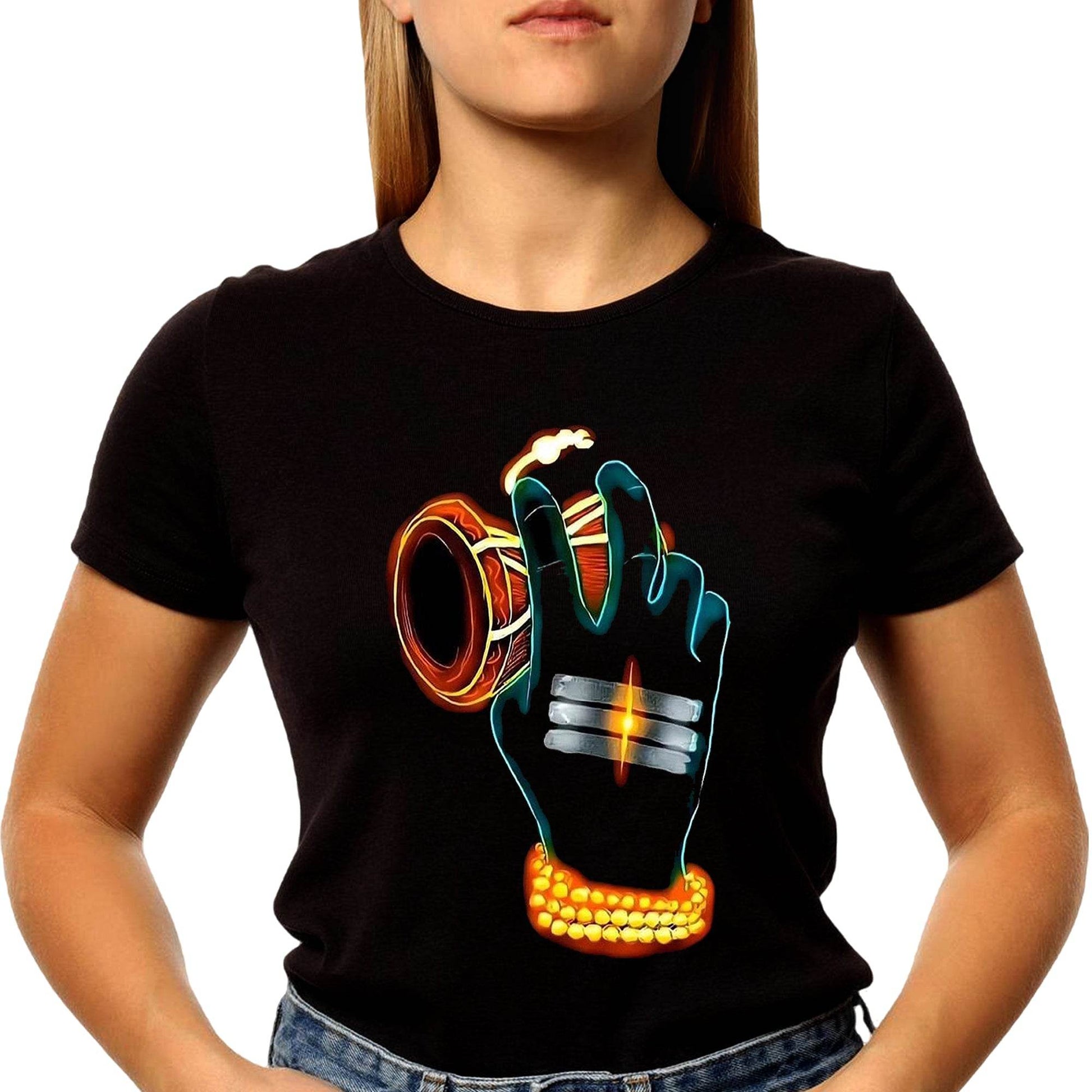 Om Namah Shivaya - Unisex Round Neck Regular Fit 100% Combed Cotton Half Sleeve T-Shirt - Mojilo Mart