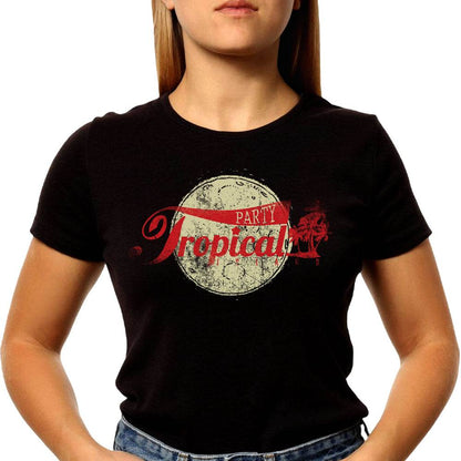 PARTY TROPICAL - Unisex Round Neck Regular Fit 100% Combed Cotton Half Sleeve T-Shirt - Mojilo Mart
