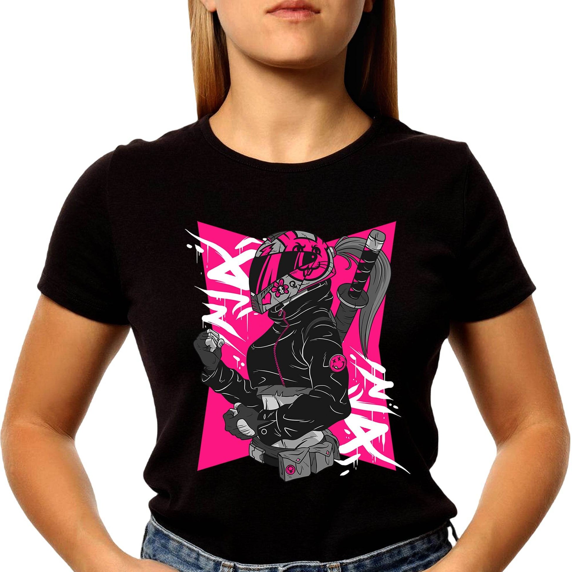 Ready Anime Motorcycle - Unisex Round Neck Regular Fit 100% Combed Cotton Half Sleeve T-Shirt - Mojilo Mart