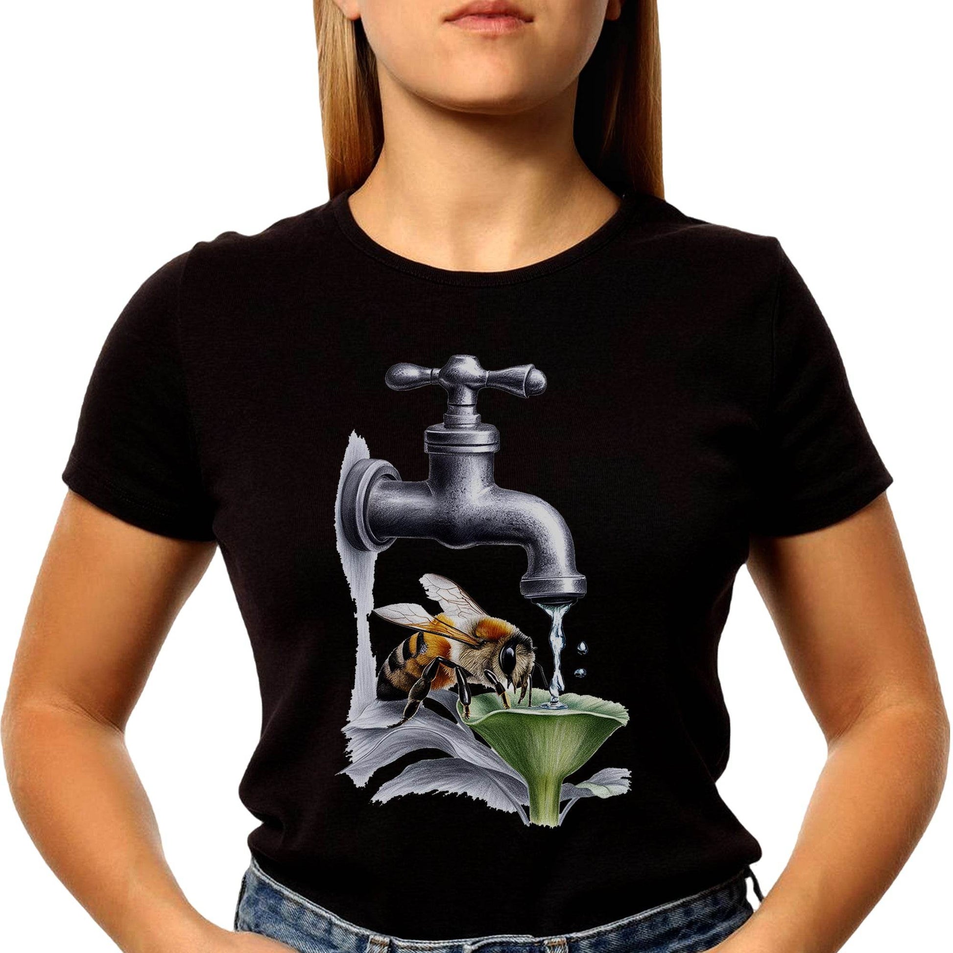 Save the Bees Tee - Unisex Round Neck Regular Fit 100% Combed Cotton Half Sleeve T-Shirt - Mojilo Mart