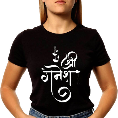 Shree Ganesh - Unisex Round Neck Regular Fit 100% Combed Cotton Half Sleeve T-Shirt - Mojilo Mart