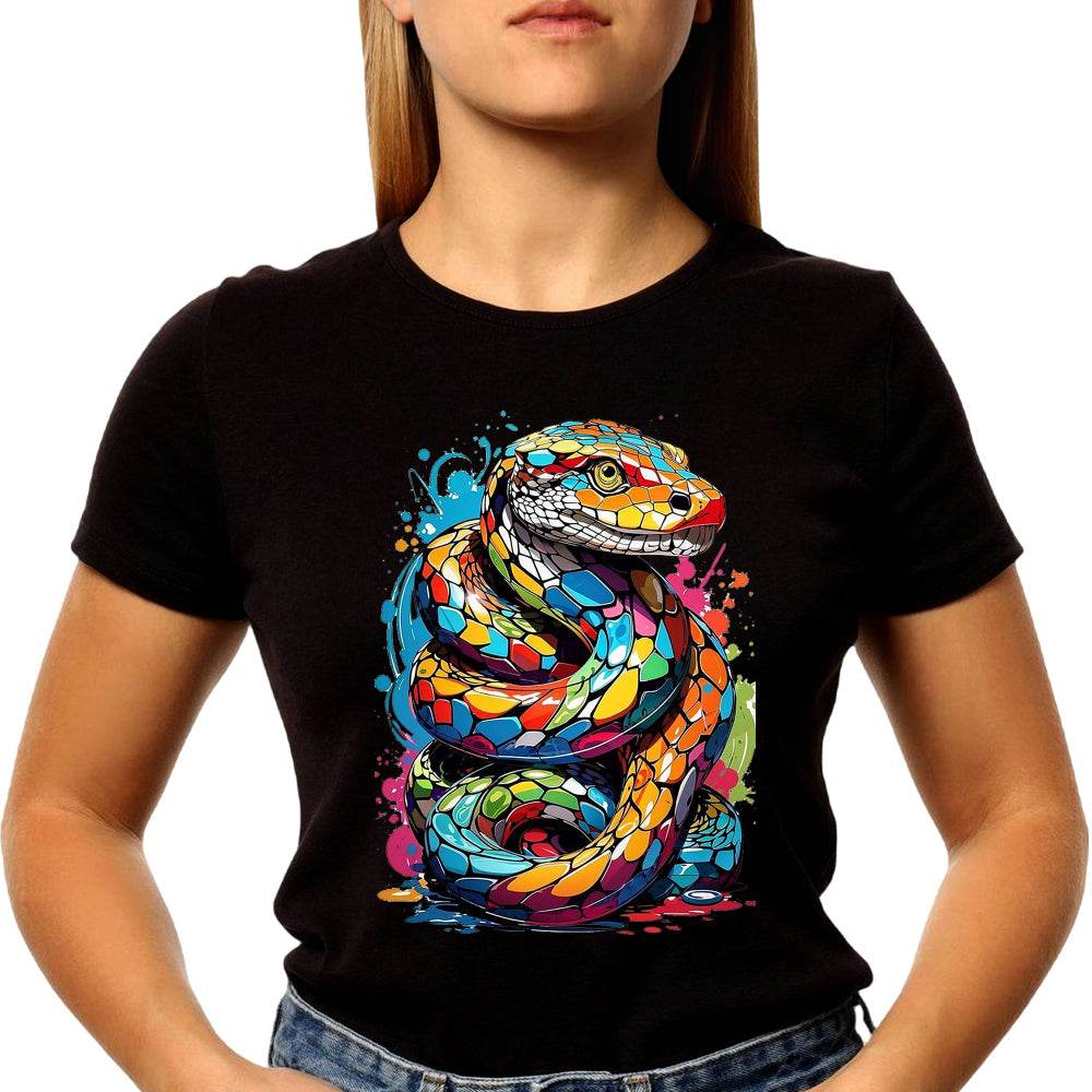 Snake the 12 zodiac signs Essential - Unisex Round Neck Regular Fit 100% Combed Cotton Half Sleeve T-Shirt - Mojilo Mart