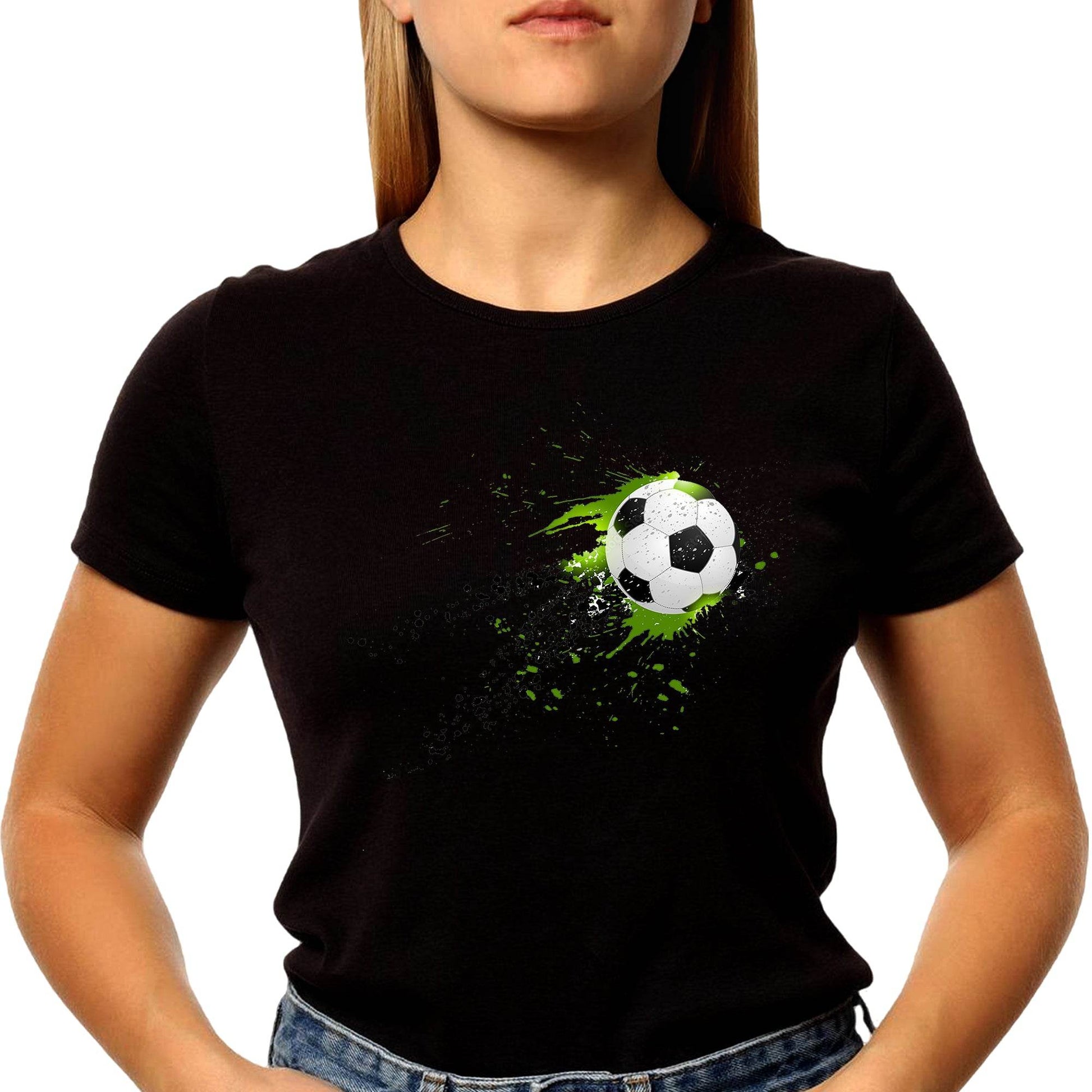 Soccer Lover Boys Girls Fans Soccer - Unisex Round Neck Regular Fit 100% Combed Cotton Half Sleeve T-Shirt - Mojilo Mart