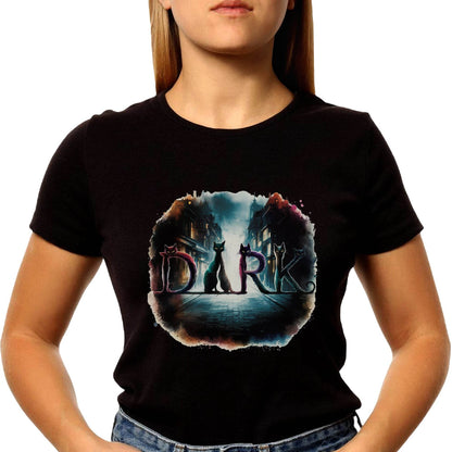 Strange Dark And Mysterious - Unisex Round Neck Regular Fit 100% Combed Cotton Half Sleeve T-Shirt - Mojilo Mart