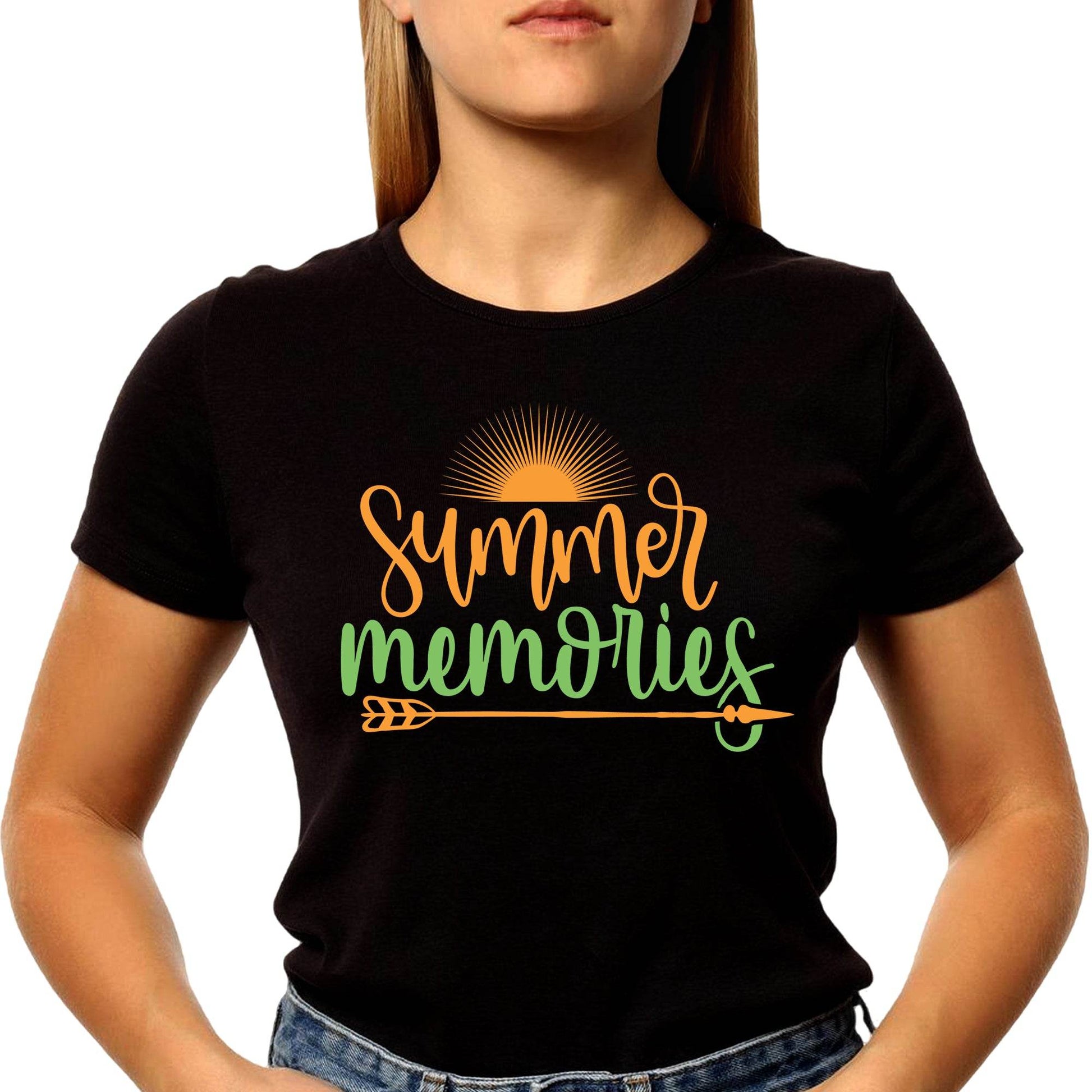 Summer Memories - Unisex Round Neck Regular Fit 100% Combed Cotton Half Sleeve T-Shirt - Mojilo Mart