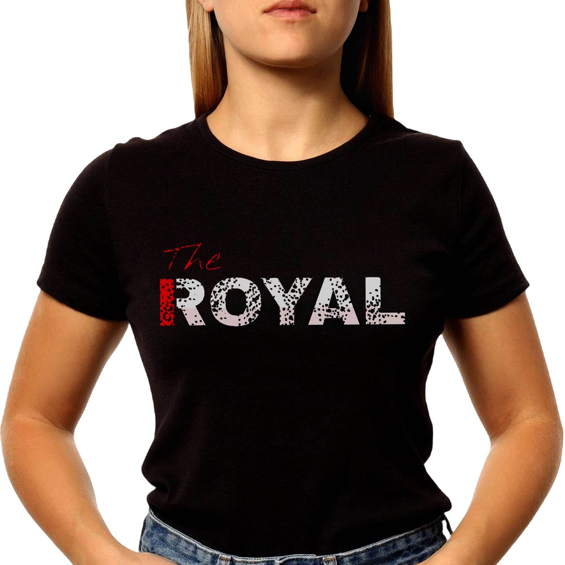 The ROYAL - Unisex Round Neck Regular Fit 100% Combed Cotton Half Sleeve T-Shirt - Mojilo Mart