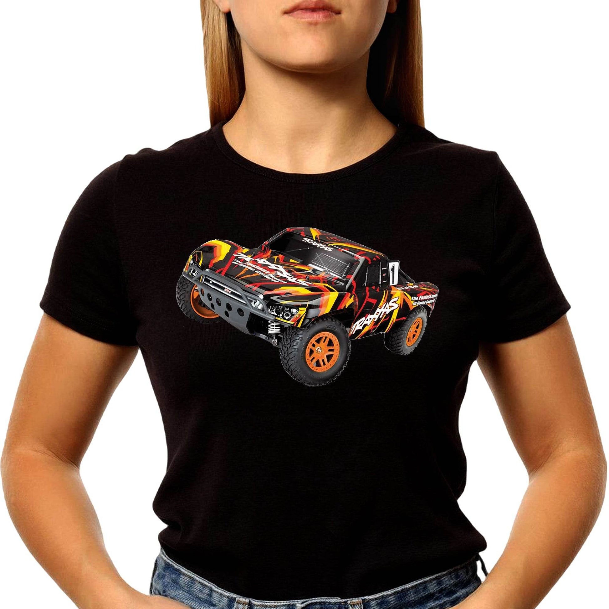 The Traxxas Slash - Unisex Round Neck Regular Fit 100% Combed Cotton Half Sleeve T-Shirt - Mojilo Mart