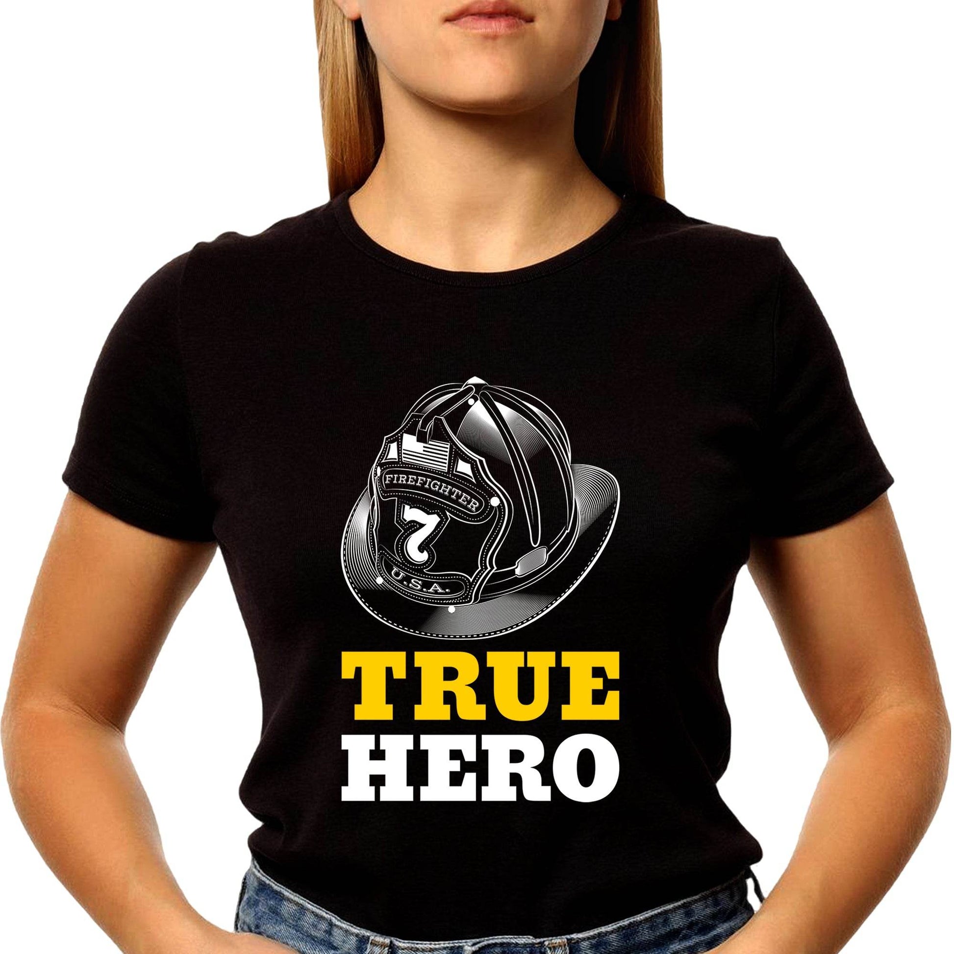 True Hero - Unisex Round Neck Regular Fit 100% Combed Cotton Half Sleeve T-Shirt - Mojilo Mart