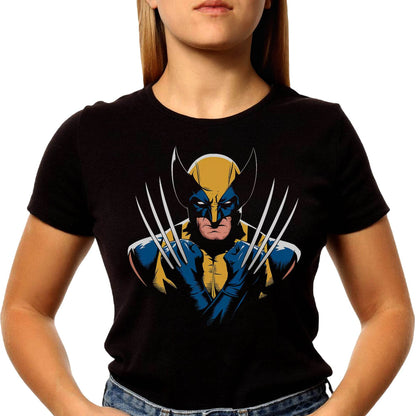 Wolverine Weapon X Logan Superhero Avengers - Unisex Round Neck Regular Fit 100% Combed Cotton Half Sleeve T-Shirt - Mojilo Mart