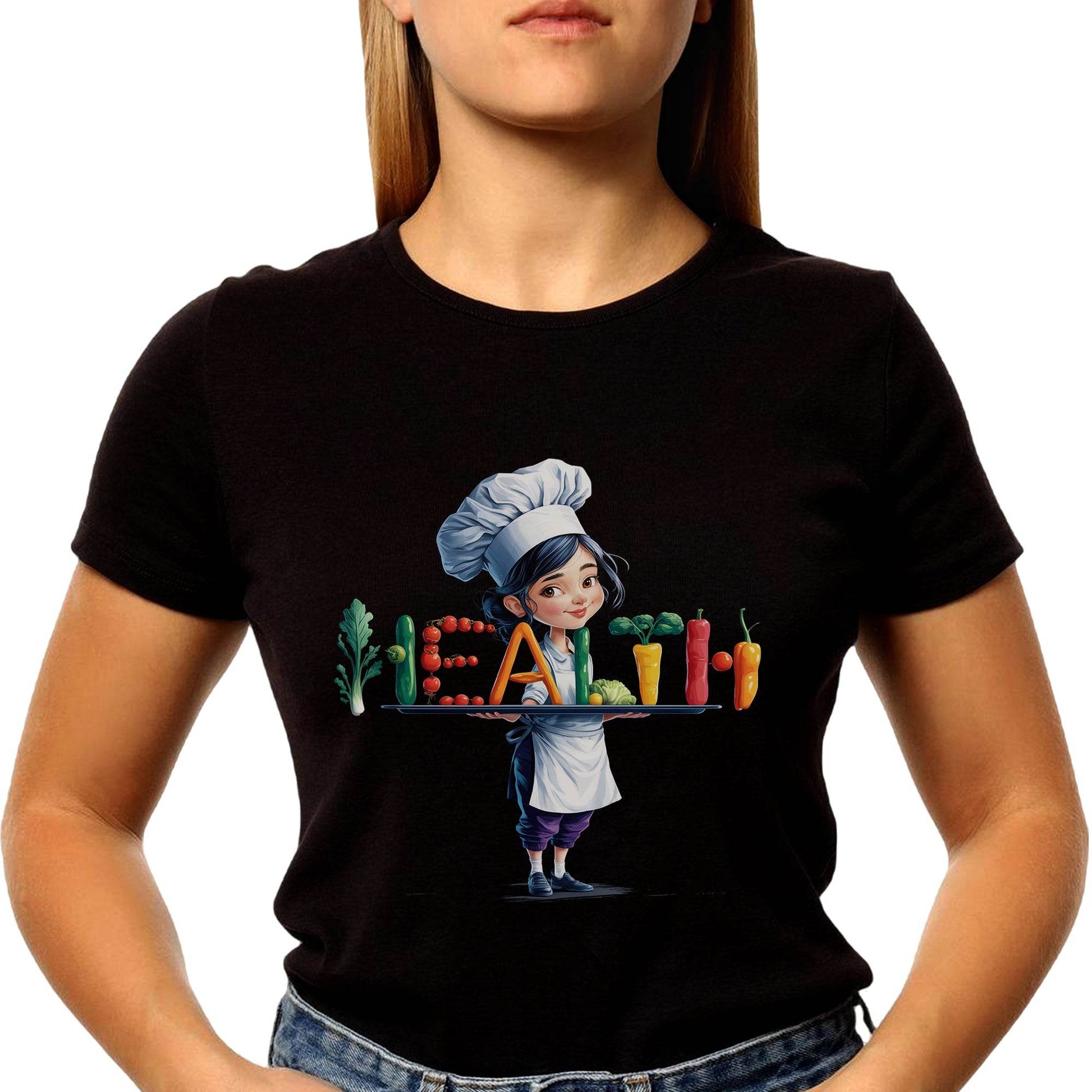 healthy - Unisex Round Neck Regular Fit 100% Combed Cotton Half Sleeve T-Shirt - Mojilo Mart