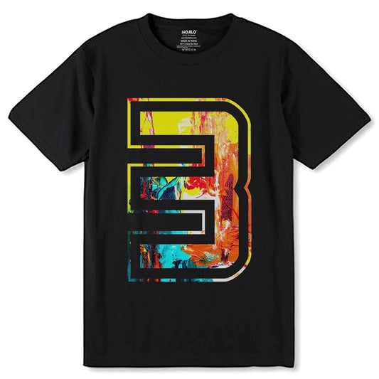 3 RD - Unisex Round Neck Regular Fit 100% Combed Cotton Half Sleeve T-Shirt - Mojilo Mart