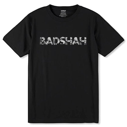 BADSHAH - Unisex Round Neck Regular Fit 100% Combed Cotton Half Sleeve T-Shirt - Mojilo Mart