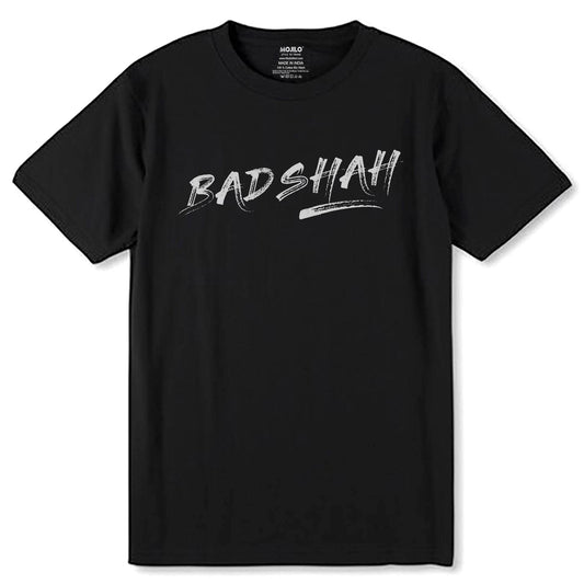 BADSHAH PRINT - Unisex Round Neck Regular Fit 100% Combed Cotton Half Sleeve T-Shirt - Mojilo Mart