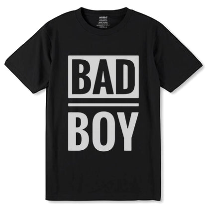 BAD BOY - Unisex Round Neck Regular Fit 100% Combed Cotton Half Sleeve T-Shirt - Mojilo Mart