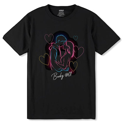 Baby @01 Desing - Unisex Round Neck Regular Fit 100% Combed Cotton Half Sleeve T-Shirt - Mojilo Mart