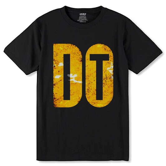 DO IT - Unisex Round Neck Regular Fit 100% Combed Cotton Half Sleeve T-Shirt - Mojilo Mart