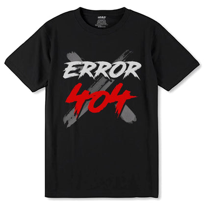 ERROR 404 - Unisex Round Neck Regular Fit 100% Combed Cotton Half Sleeve T-Shirt - Mojilo Mart