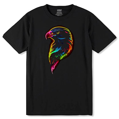Eagle Pop Art - Unisex Round Neck Regular Fit 100% Combed Cotton Half Sleeve T-Shirt - Mojilo Mart