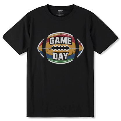 Game Day - Unisex Round Neck Regular Fit 100% Combed Cotton Half Sleeve T-Shirt - Mojilo Mart