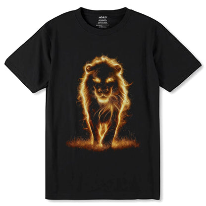 Lion King - Unisex Round Neck Regular Fit 100% Combed Cotton Half Sleeve T-Shirt - Mojilo Mart