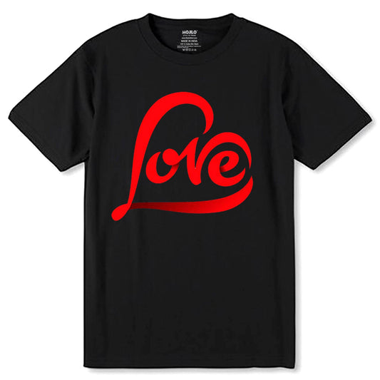 Love Encouraging - Unisex Round Neck Regular Fit 100% Combed Cotton Half Sleeve T-Shirt - Mojilo Mart