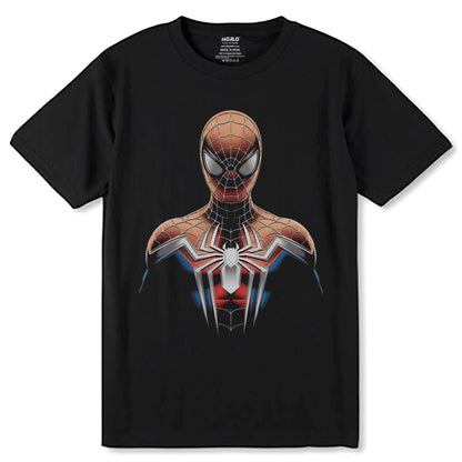 Marvel's Spider-Man - Unisex Round Neck Regular Fit 100% Combed Cotton Half Sleeve T-Shirt - Mojilo Mart