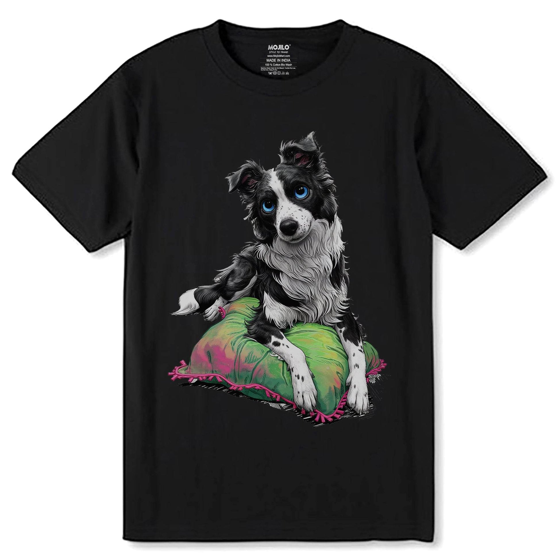 Not Just a Dog Tee, Dog Breed Shirt - Unisex Round Neck Regular Fit 100% Combed Cotton Half Sleeve T-Shirt - Mojilo Mart