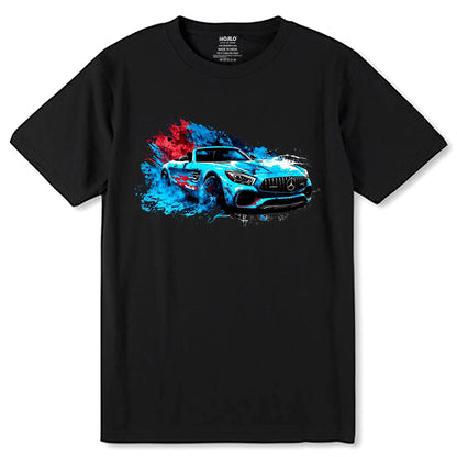 Racing Car GTA - Unisex Round Neck Regular Fit 100% Combed Cotton Half Sleeve T-Shirt - Mojilo Mart