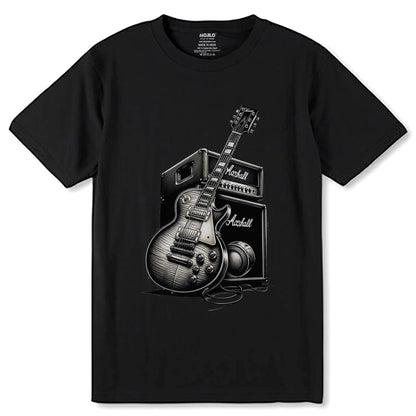 Records Nostalgia meets innovation in Retro - Unisex Round Neck Regular Fit 100% Combed Cotton Half Sleeve T-Shirt - Mojilo Mart