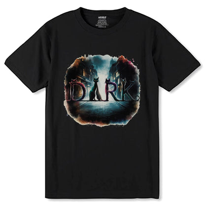 Strange Dark And Mysterious - Unisex Round Neck Regular Fit 100% Combed Cotton Half Sleeve T-Shirt - Mojilo Mart