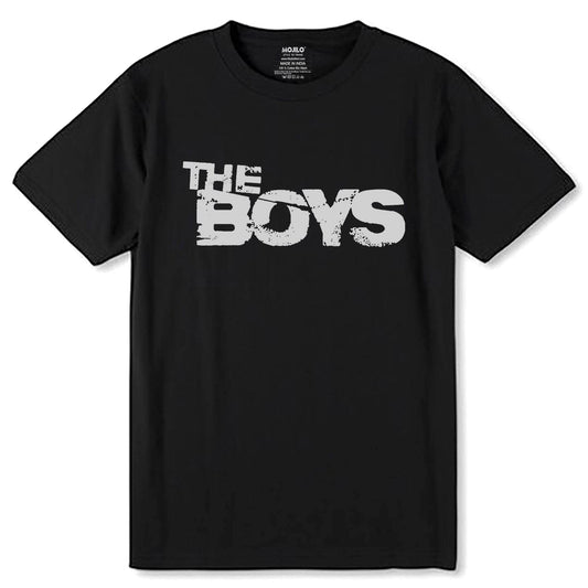 The Boys - Unisex Round Neck Regular Fit 100% Combed Cotton Half Sleeve T-Shirt - Mojilo Mart