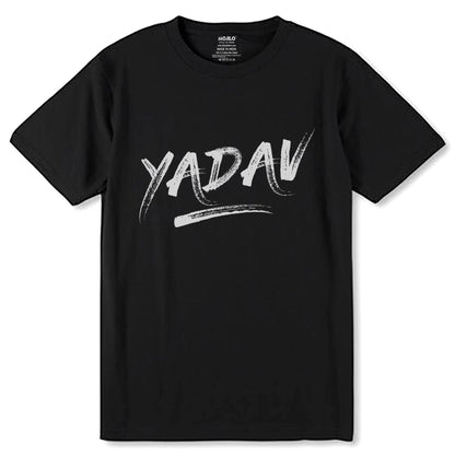 Yadav - Unisex Round Neck Regular Fit 100% Combed Cotton Half Sleeve T-Shirt - Mojilo Mart