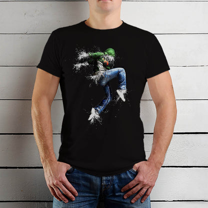 Breakdancing Boy - Unisex Round Neck Regular Fit 100% Combed Cotton Half Sleeve T-Shirt - Mojilo Mart