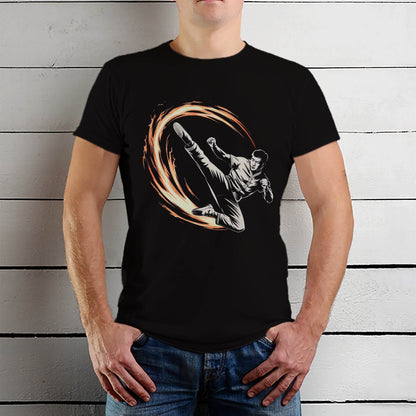 Bruce Lee (LEGEND) - Unisex Round Neck Regular Fit 100% Combed Cotton Half Sleeve T-Shirt - Mojilo Mart