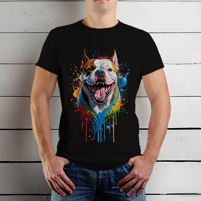 Bull Dog - Unisex Round Neck Regular Fit 100% Combed Cotton Half Sleeve T-Shirt - Mojilo Mart