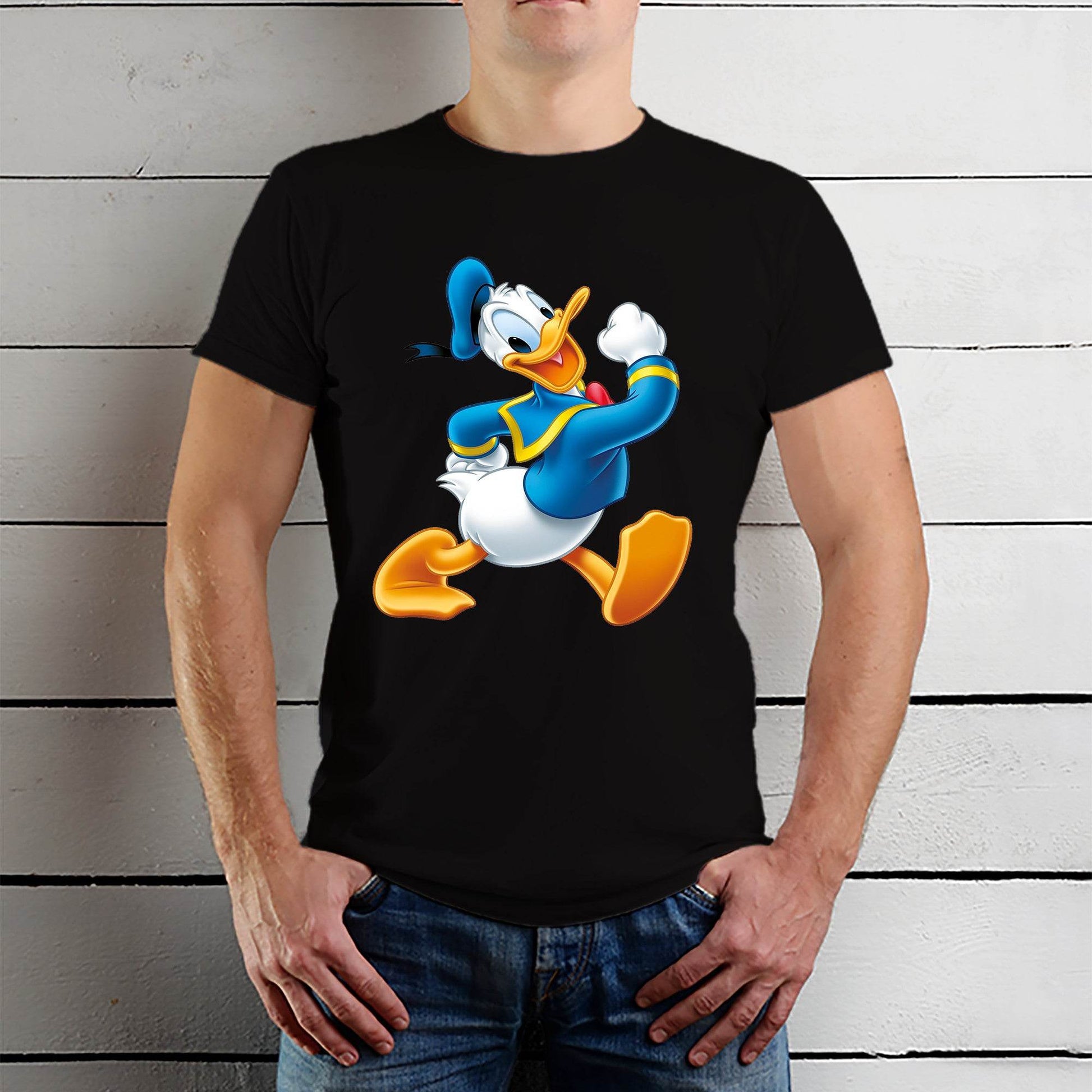 Disney Boys Donald Duck - Unisex Round Neck Regular Fit 100% Combed Cotton Half Sleeve T-Shirt - Mojilo Mart