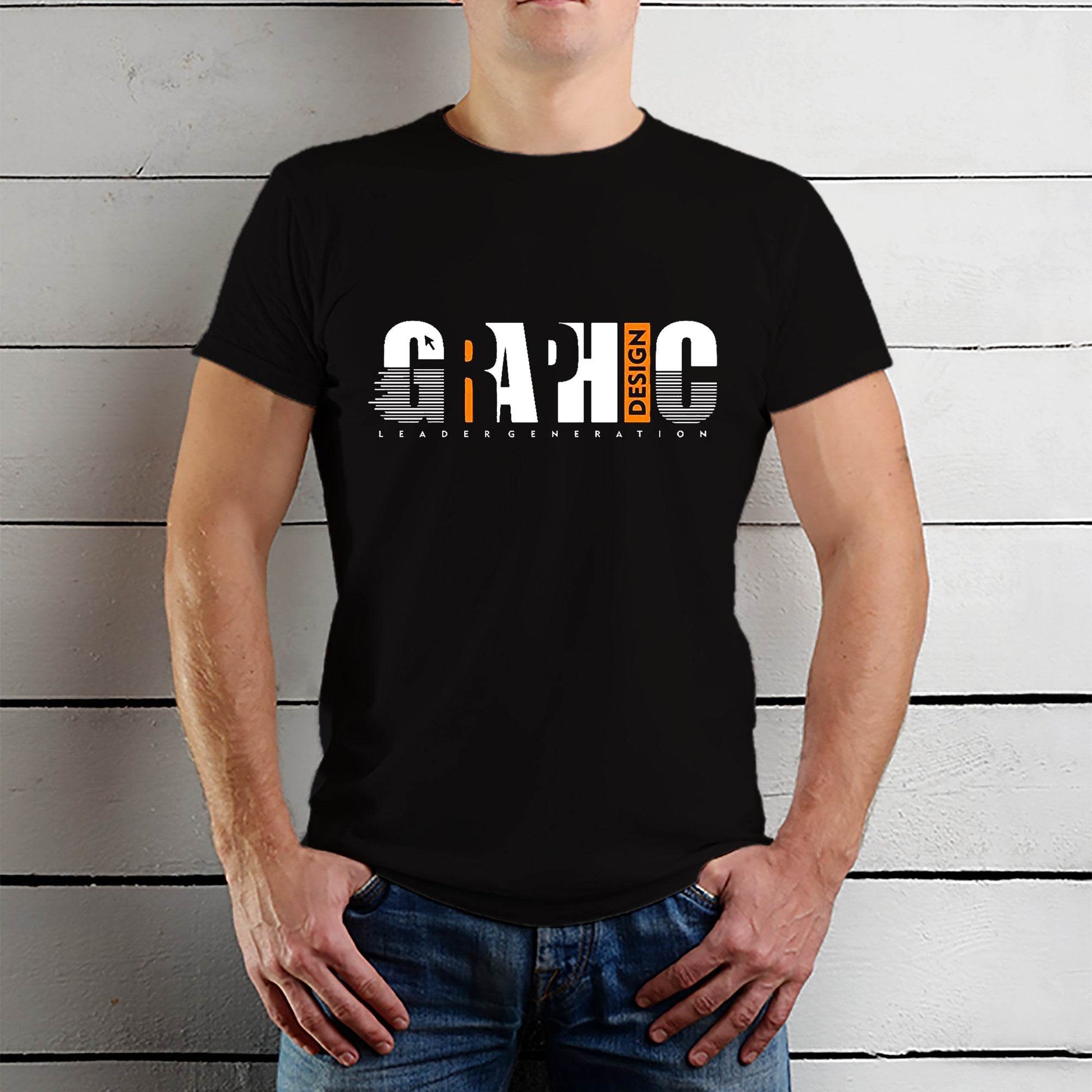 Graphic Design - Unisex Round Neck Regular Fit 100% Combed Cotton Half Sleeve T-Shirt - Mojilo Mart