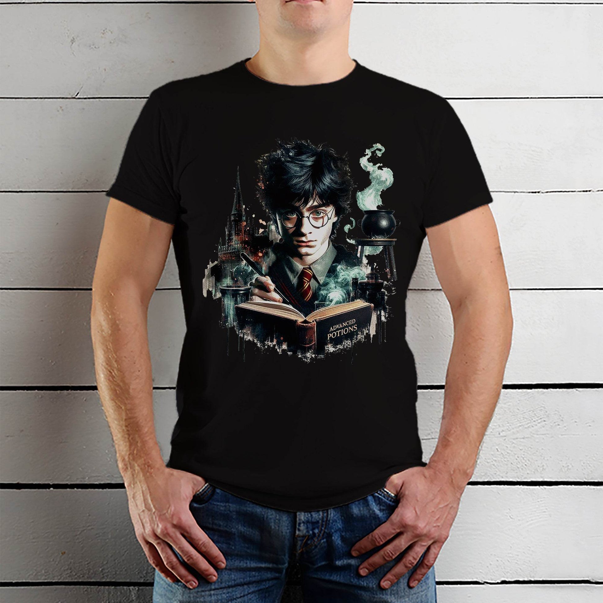 Harry Potter - Unisex Round Neck Regular Fit 100% Combed Cotton Half Sleeve T-Shirt - Mojilo Mart