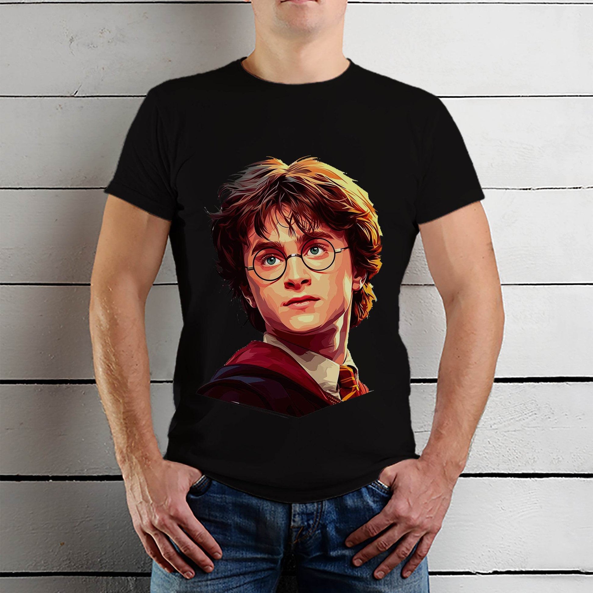 Harry Potter New - Unisex Round Neck Regular Fit 100% Combed Cotton Half Sleeve T-Shirt - Mojilo Mart