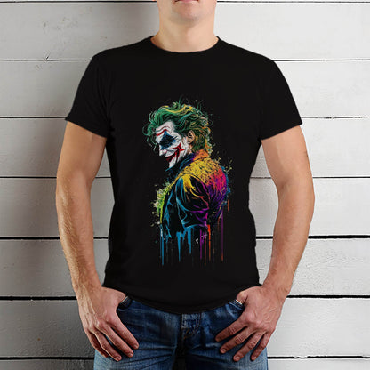 Joker DC - Unisex Round Neck Regular Fit 100% Combed Cotton Half Sleeve T-Shirt - Mojilo Mart