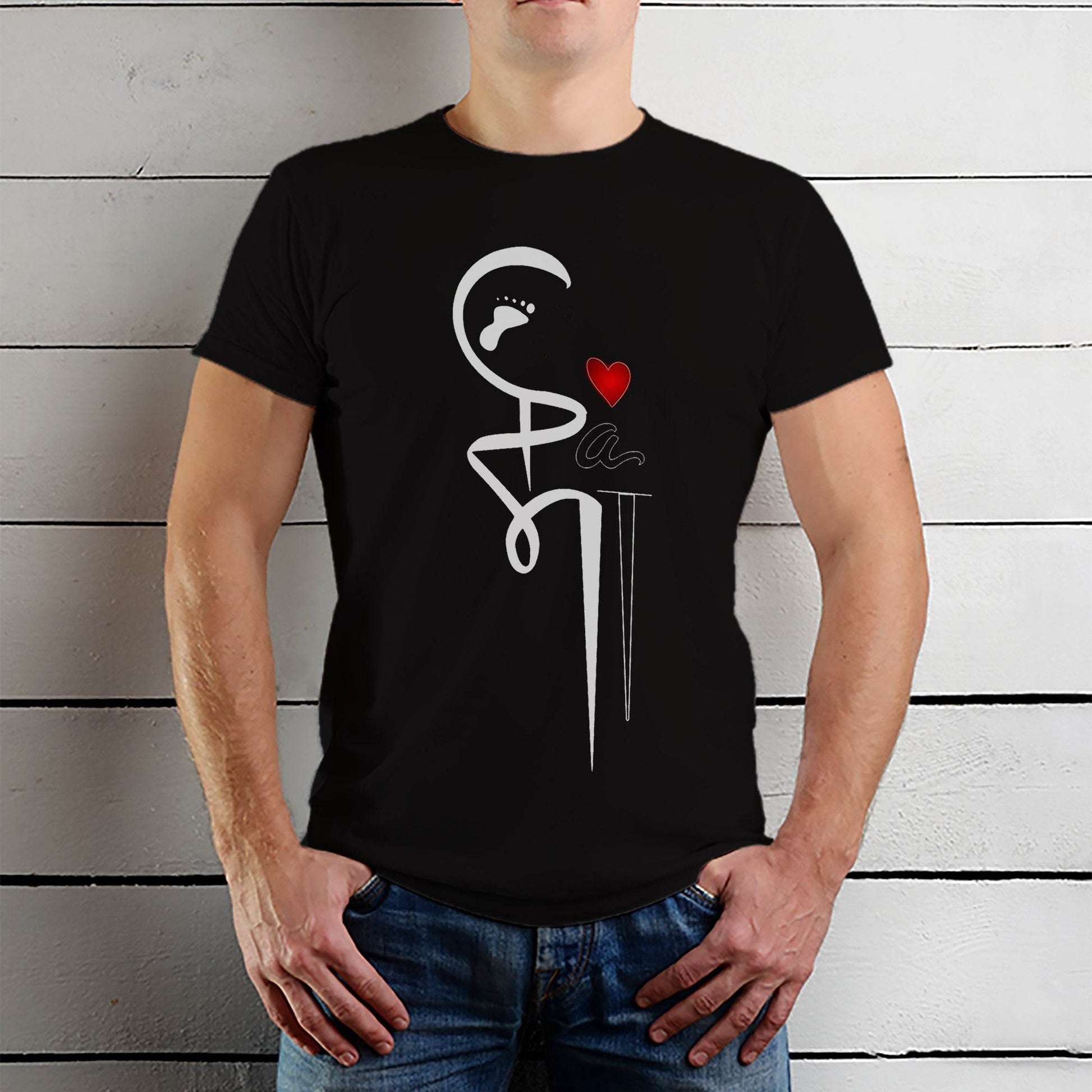 MAA PAA ART - Unisex Round Neck Regular Fit 100% Combed Cotton Half Sleeve T-Shirt - Mojilo Mart