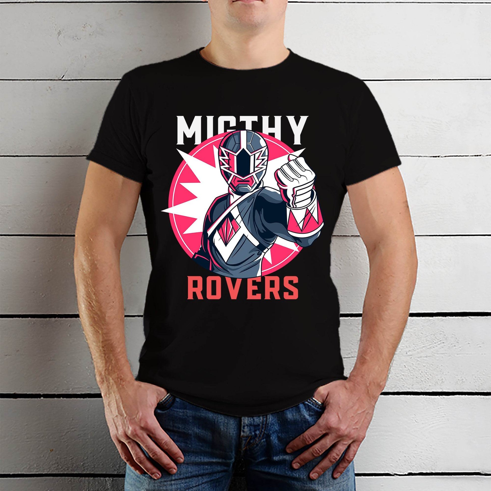 Mighty Rovers - Unisex Round Neck Regular Fit 100% Combed Cotton Half Sleeve T-Shirt - Mojilo Mart