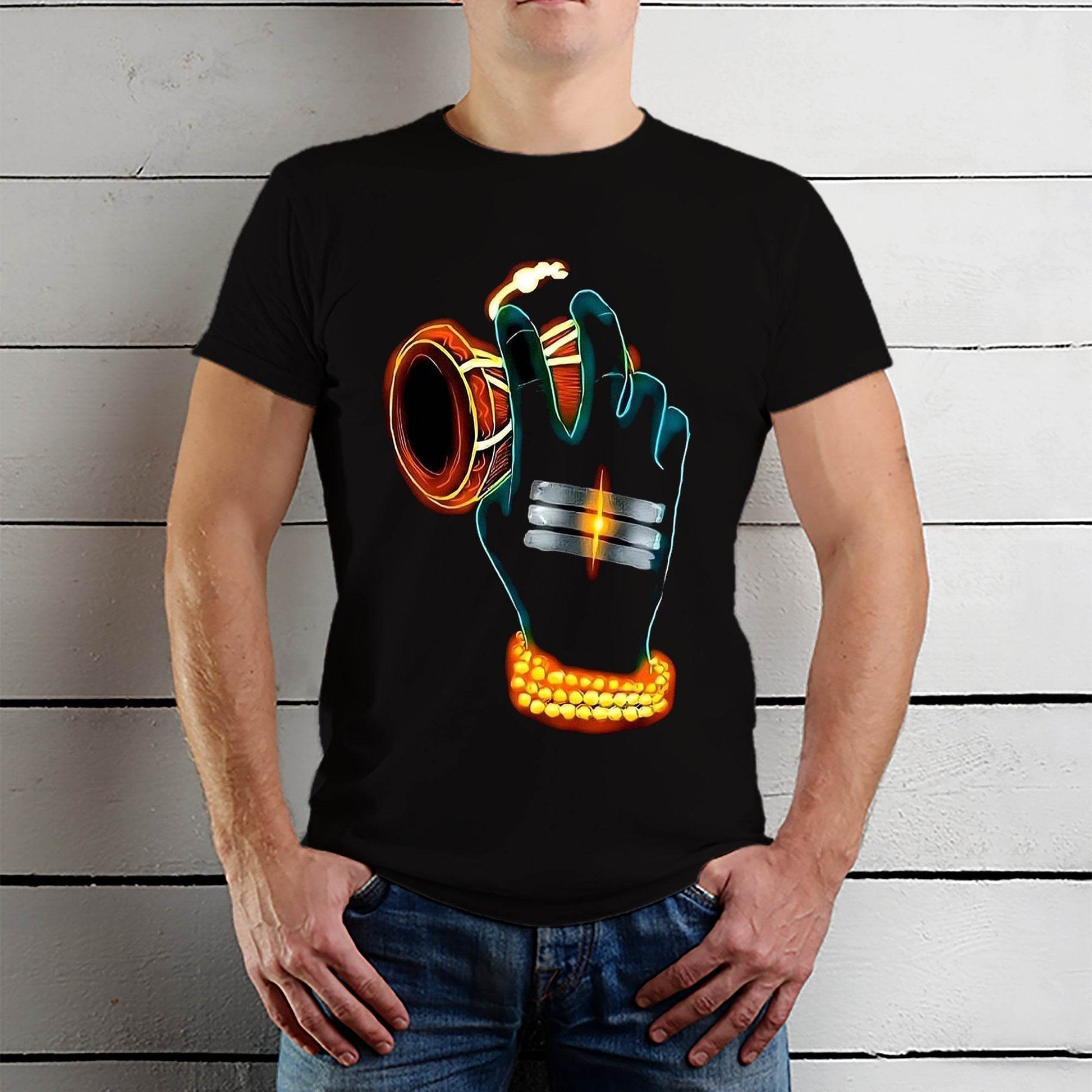 Om Namah Shivaya - Unisex Round Neck Regular Fit 100% Combed Cotton Half Sleeve T-Shirt - Mojilo Mart