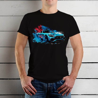Racing Car GTA - Unisex Round Neck Regular Fit 100% Combed Cotton Half Sleeve T-Shirt - Mojilo Mart