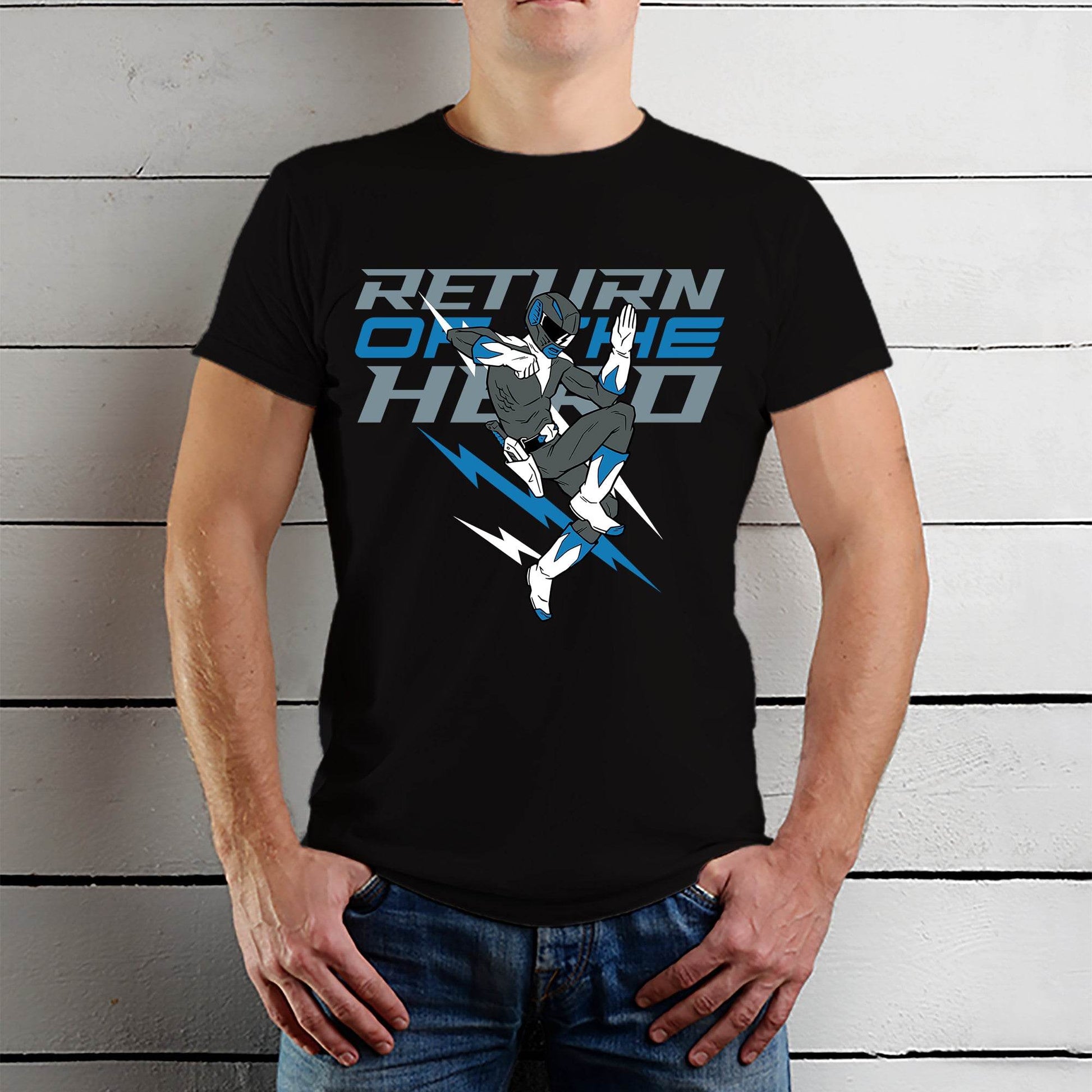 Return Of The Hero - Unisex Round Neck Regular Fit 100% Combed Cotton Half Sleeve T-Shirt - Mojilo Mart