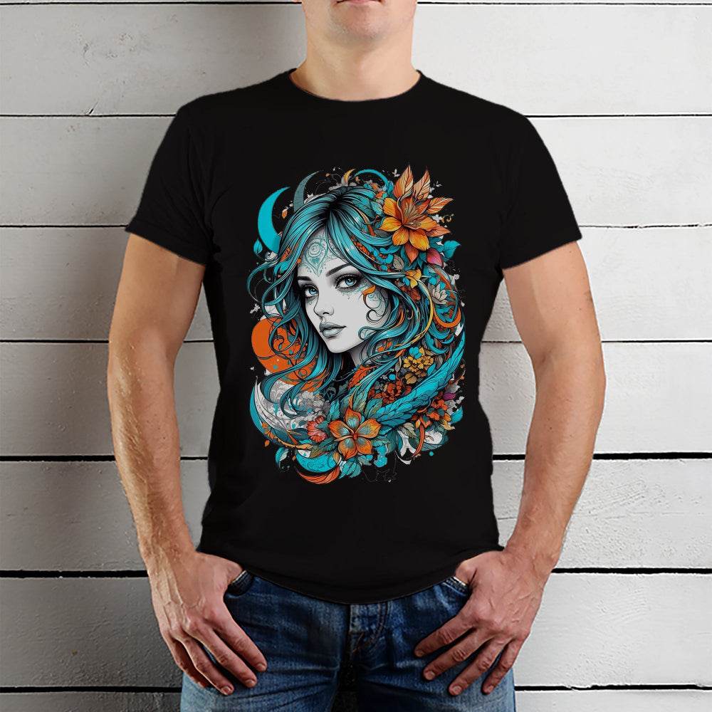 Trending Girl Collection - Unisex Round Neck Regular Fit 100% Combed Cotton Half Sleeve T-Shirt - Mojilo Mart