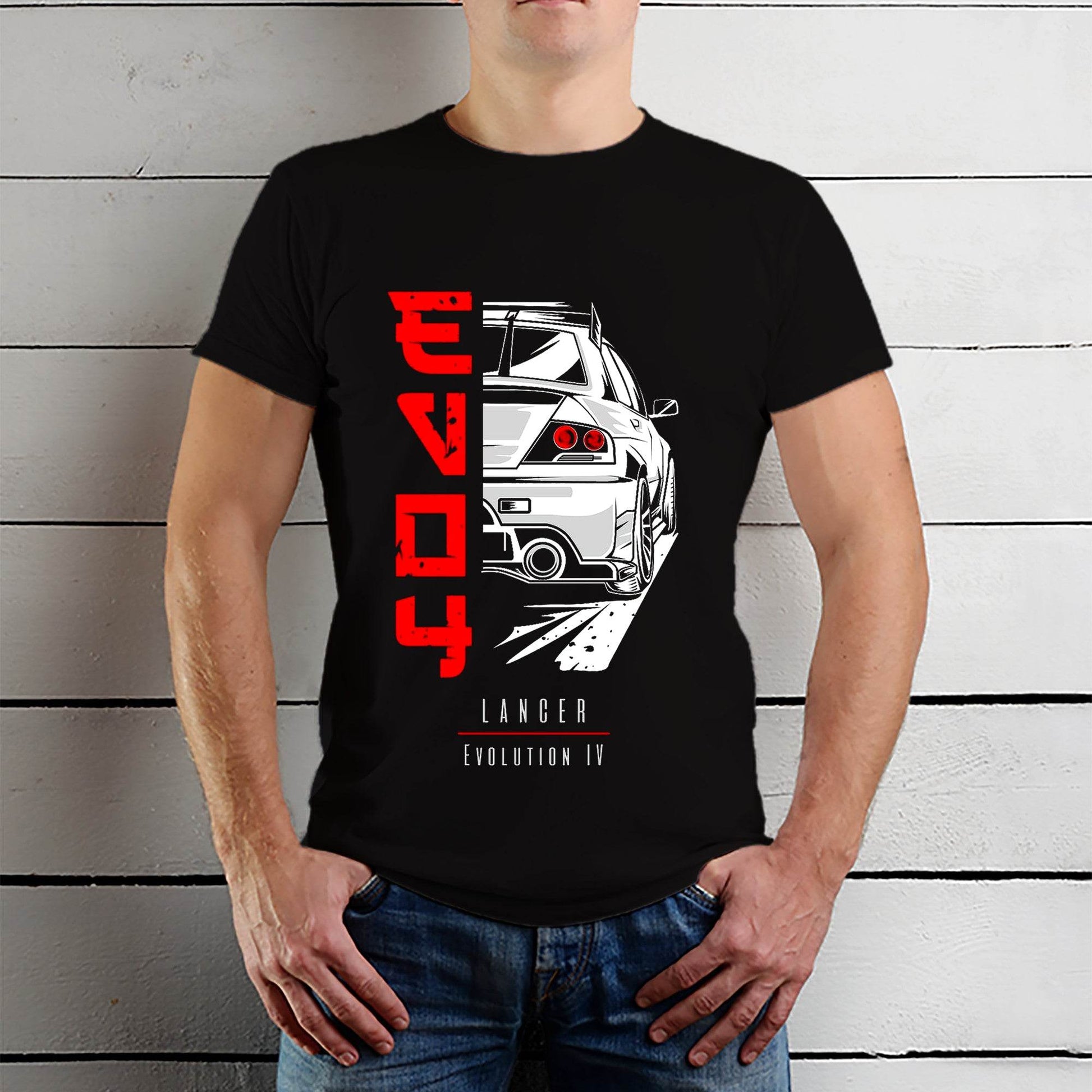 Tuner Import Car Anime - Unisex Round Neck Regular Fit 100% Combed Cotton Half Sleeve T-Shirt - Mojilo Mart