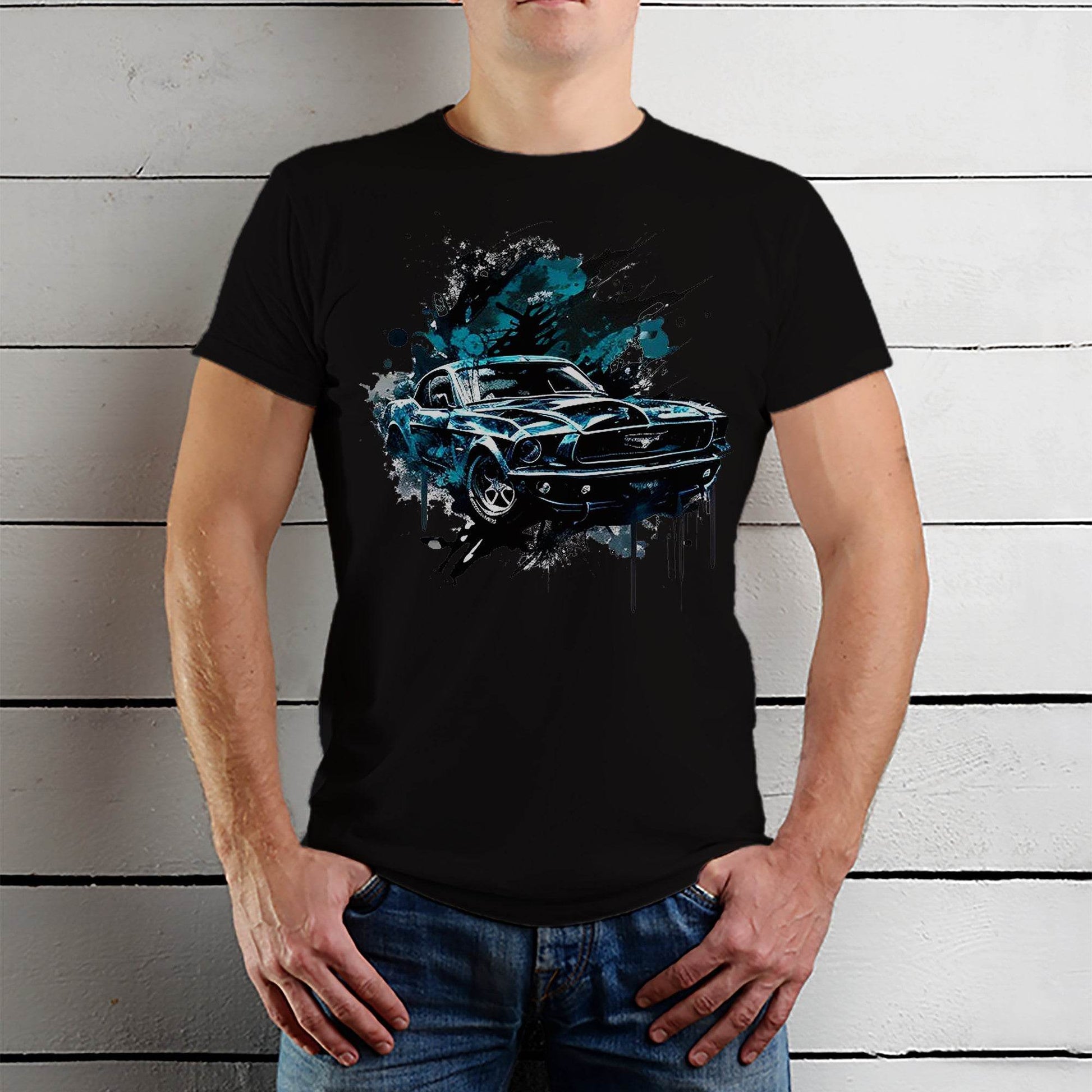 Vintage Car Adventure Printed T-shirt - Unisex Round Neck Regular Fit 100% Combed Cotton Half Sleeve T-Shirt - Mojilo Mart