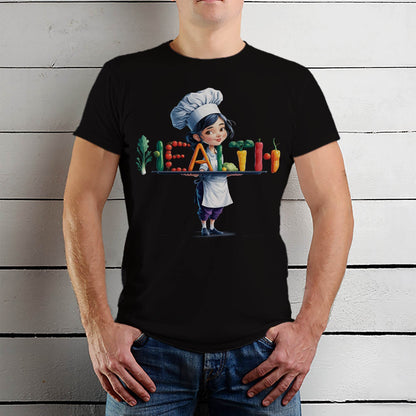 healthy - Unisex Round Neck Regular Fit 100% Combed Cotton Half Sleeve T-Shirt - Mojilo Mart