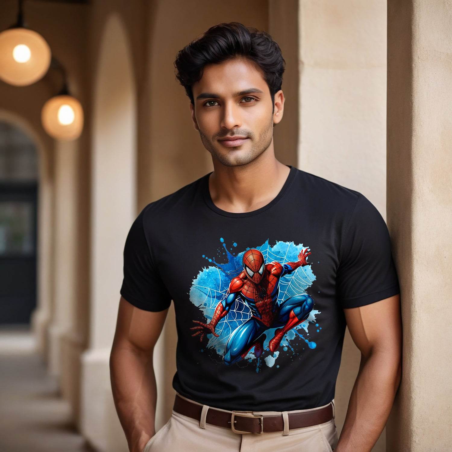 SUPERMAN AVENGERS - Unisex Round Neck Regular Fit 100% Combed Cotton Half Sleeve T-Shirt - Mojilo Mart